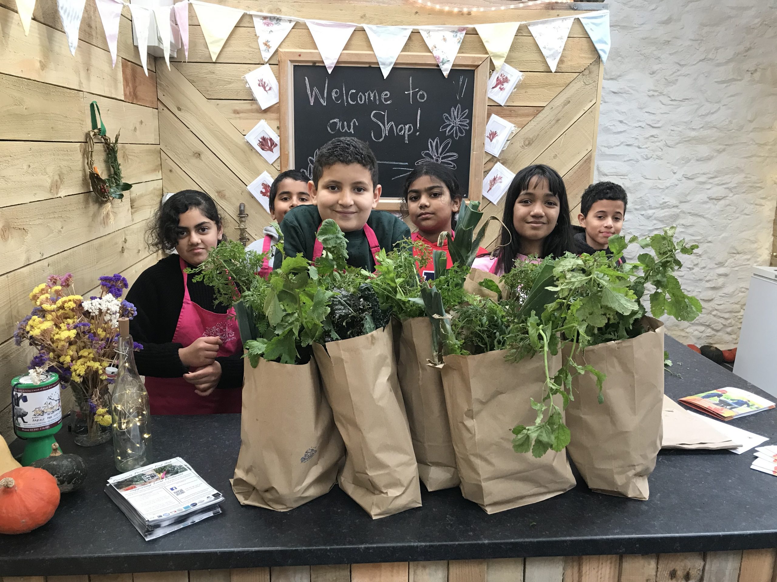Lower Treginnis officially opens Farm Shop
