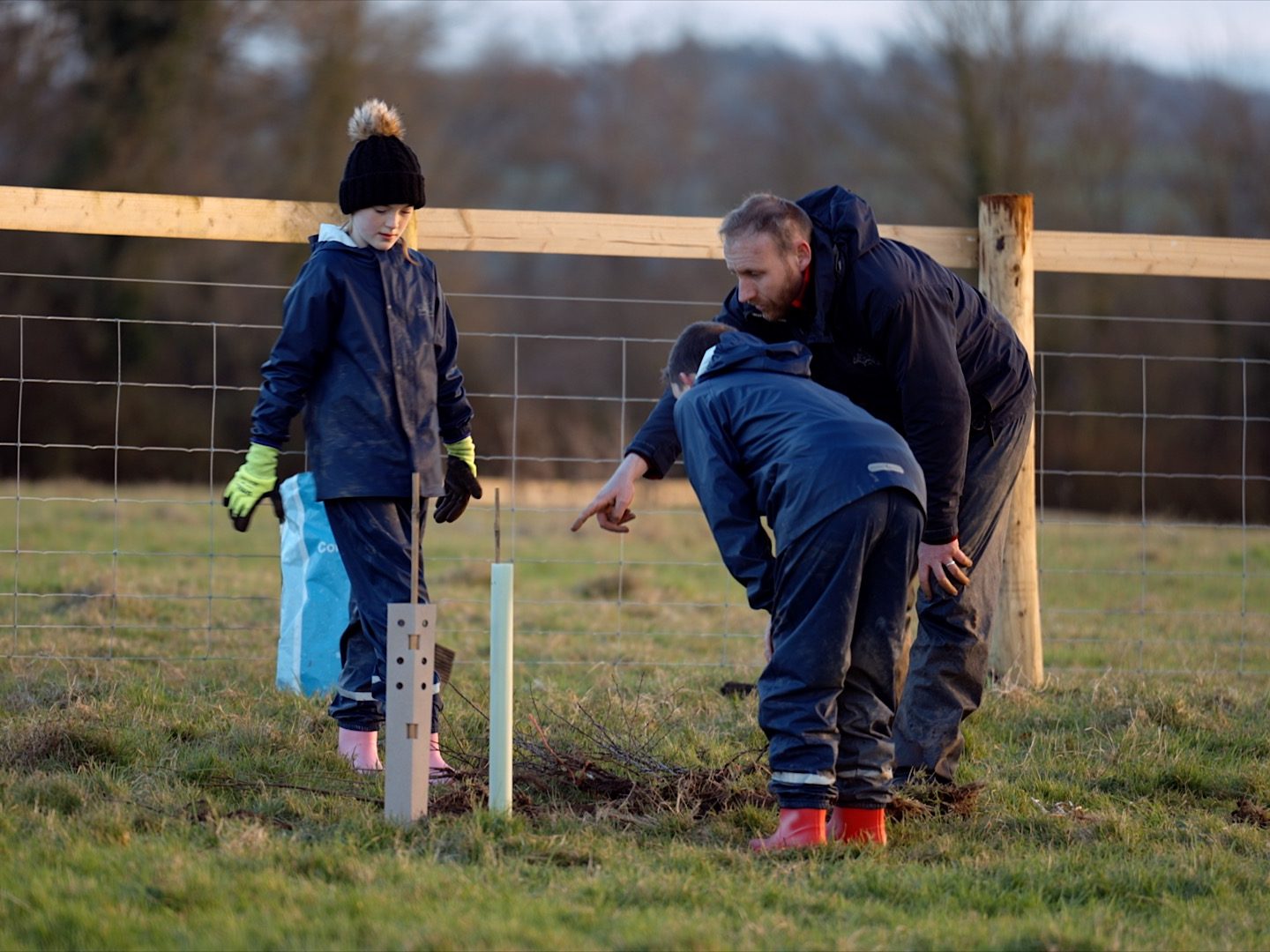 ‘Stepping stones of biodiversity’ connect children with nature and farming